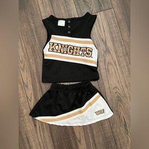 Infant UCF Knights cheerleader 2 piece size 12 months